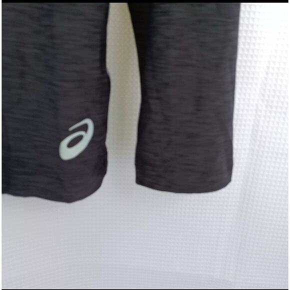 Asics Hooded Jersey Pull Over Men's Size S Soft Lightweight Heathered Grey - Picture 12 of 12